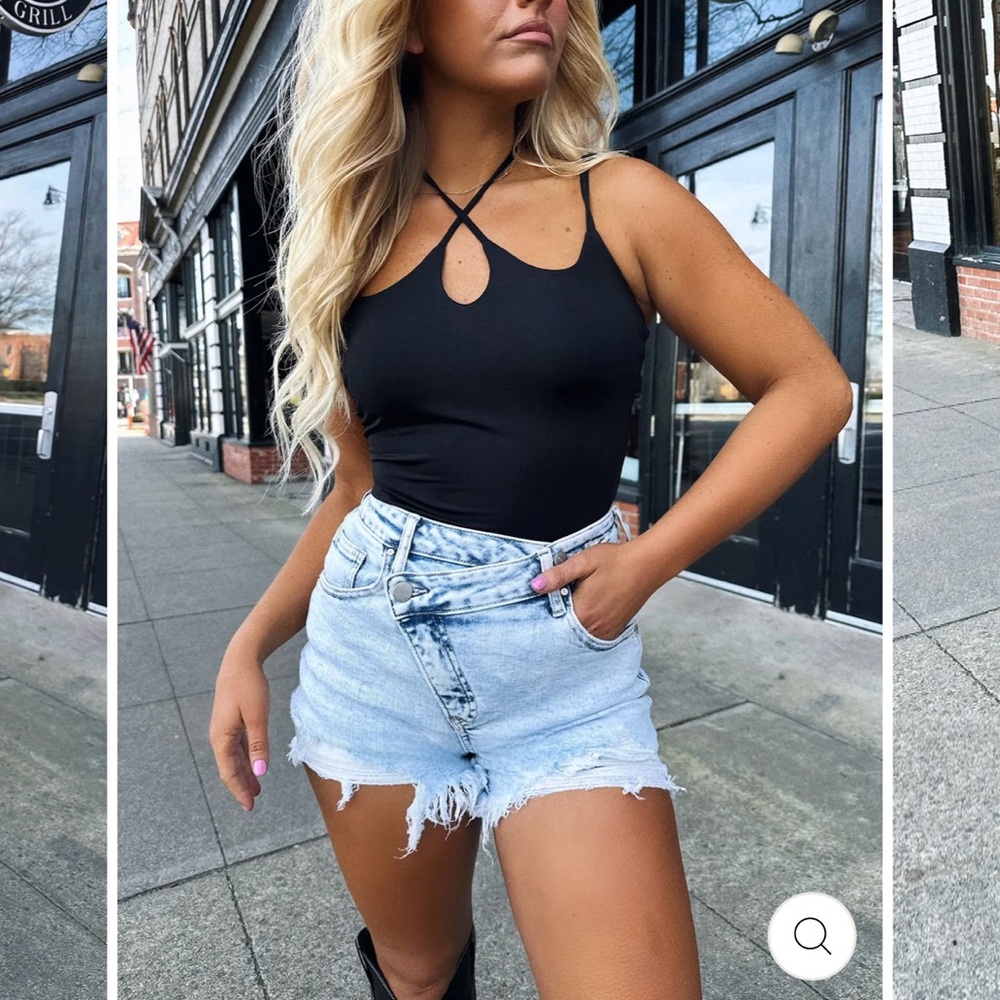 Fire for You Halter Bodysuit